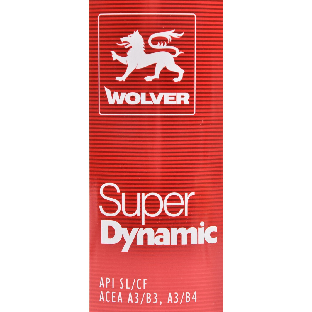 Моторное масло Wolver Super Dynamic 10W-40 1 л на Hyundai Tucson