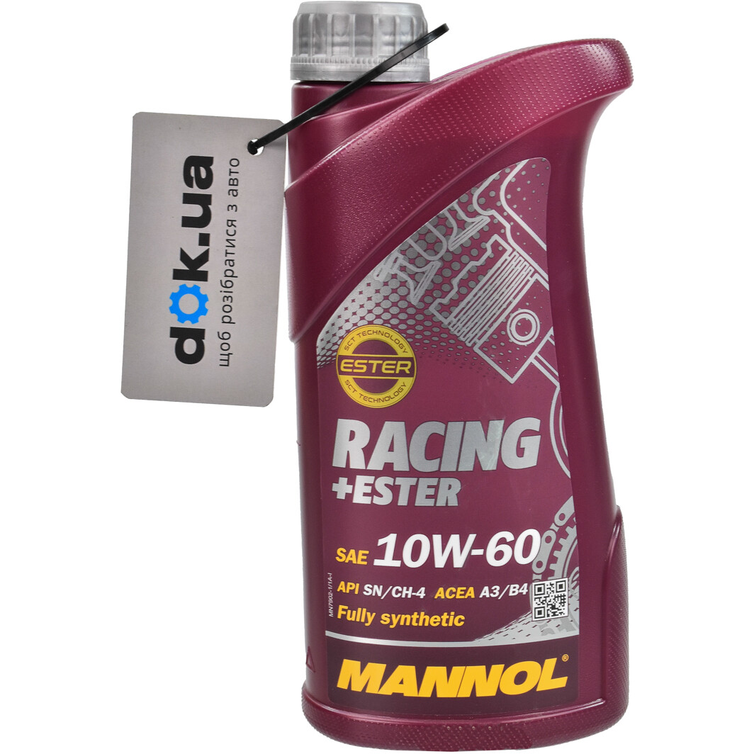 Моторна олива Mannol Racing + Ester 10W-60 1 л на Chrysler Crossfire