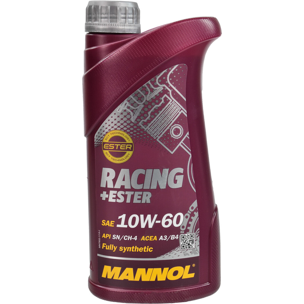 Mannol Racing + Ester 10W-60 (1 л) моторное масло 1 л
