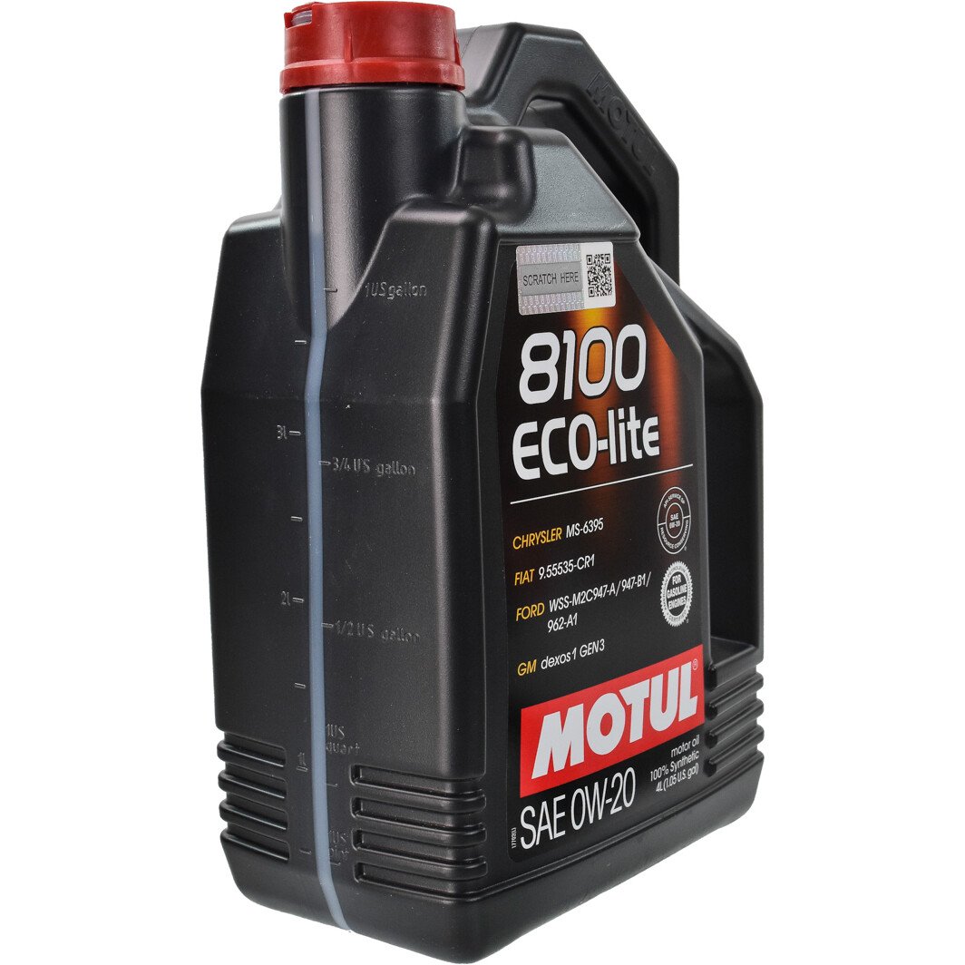 Моторное масло Motul 8100 Eco-Lite 0W-20 4 л на Chevrolet Matiz