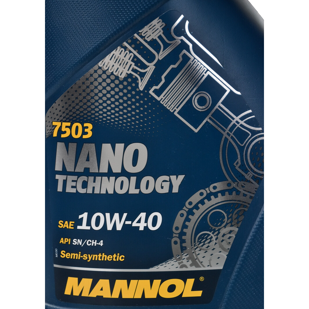 Моторна олива Mannol Nano Technology 10W-40 4 л на Mercedes B-Class