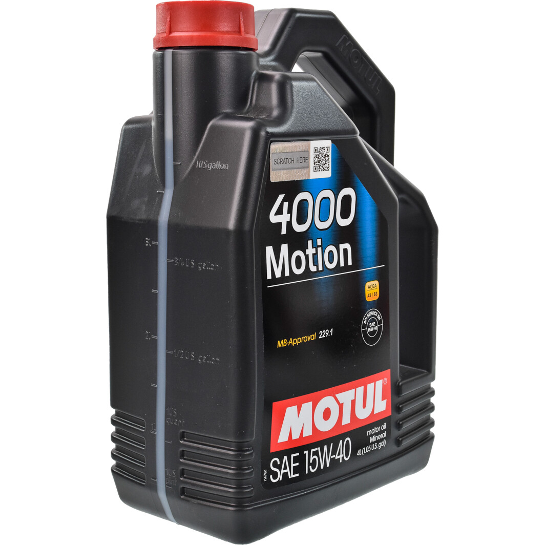 Моторна олива Motul 4000 Motion 15W-40 4 л на Chevrolet Evanda