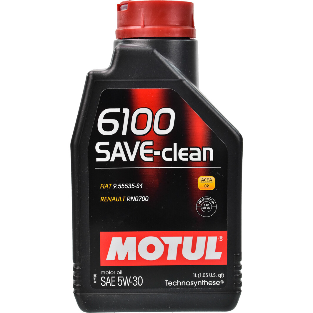 Моторное масло Motul 6100 Save-Clean 5W-30 1 л на Renault 21