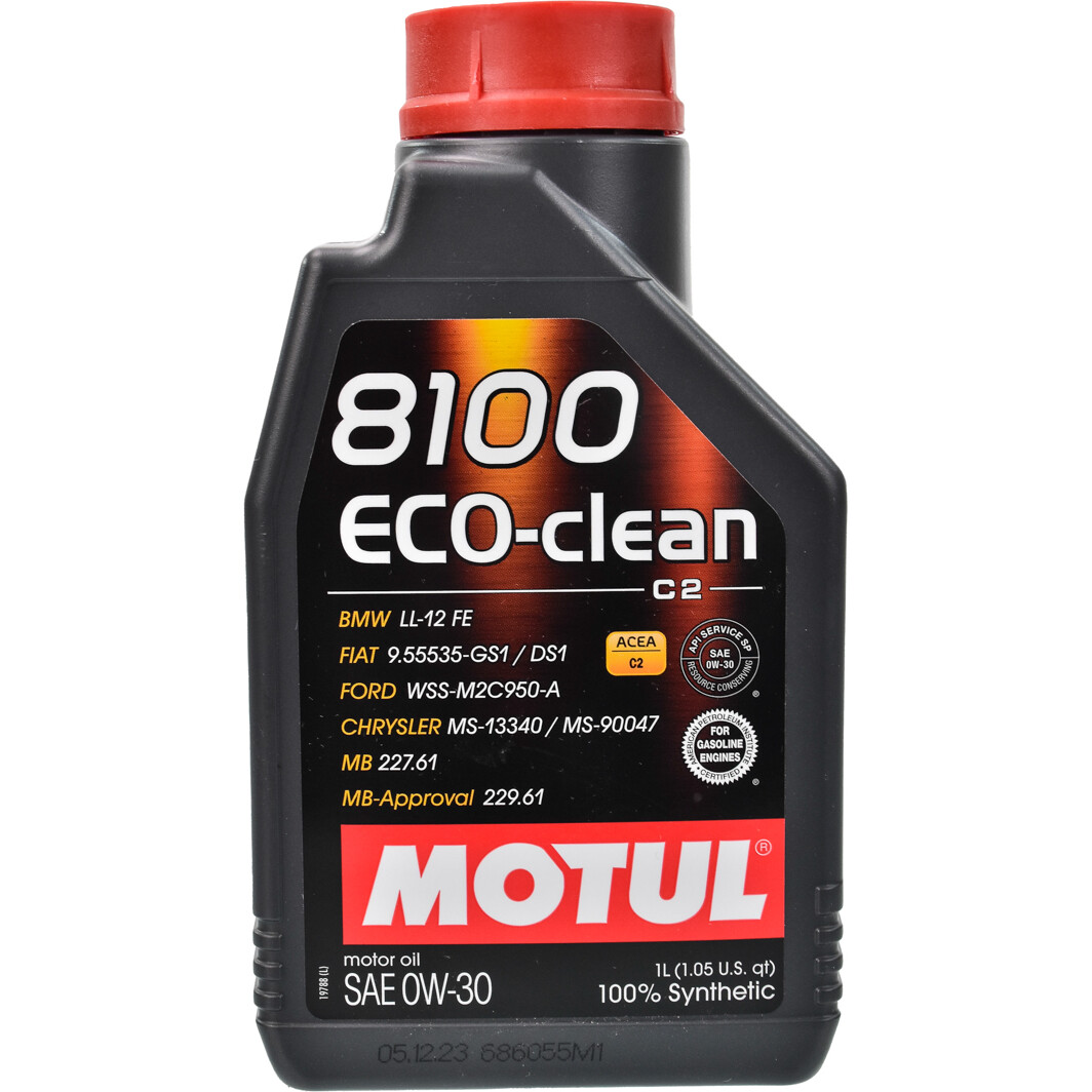 Моторное масло Motul 8100 Eco-Clean 0W-30 1 л на Audi A4