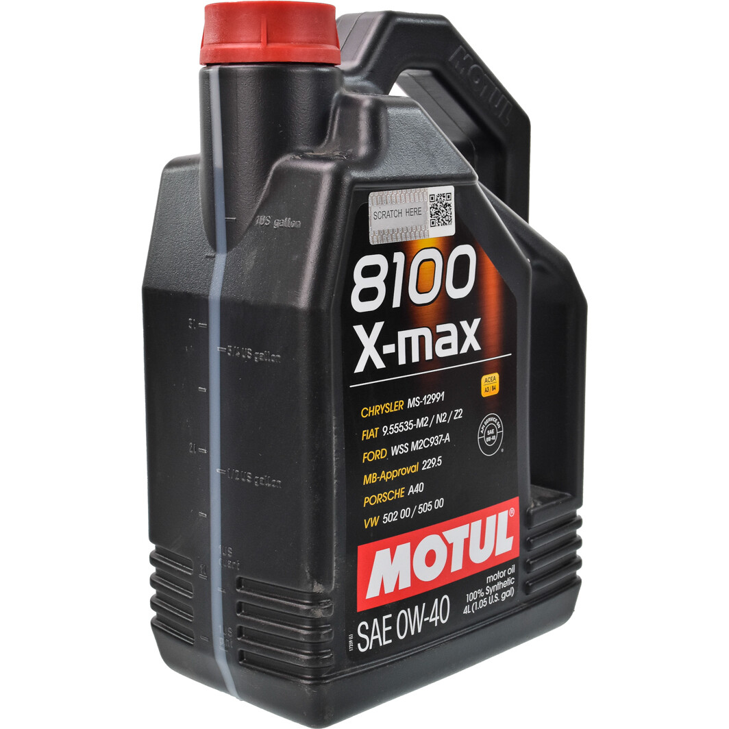 Моторное масло Motul 8100 X-Max 0W-40 4 л на Hyundai H350
