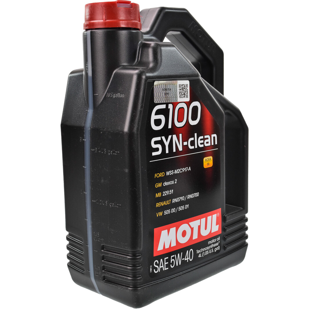 Моторна олива Motul 6100 Syn-Clean 5W-40 4 л на Daihatsu Sirion