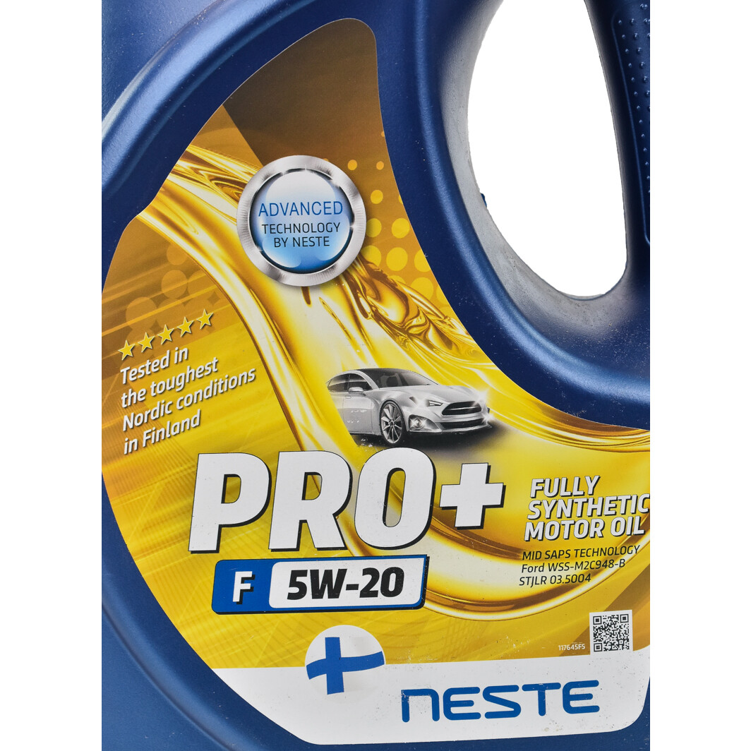 Моторное масло Neste Pro+ F 5W-20 4 л на Dacia Duster