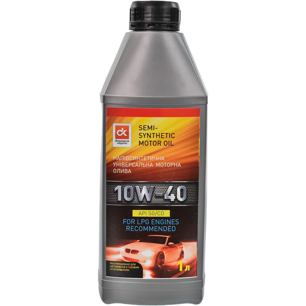 Моторна олива Дорожная Карта SG/CD Gas Oil 10W-40 1 л на Ford Fusion