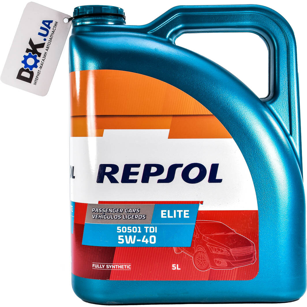 Моторное масло Repsol Elite 50501 TDI 5W-40 5 л на Opel Kadett