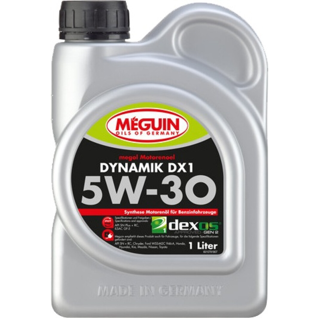 Моторное масло Meguin Dynamik DX1 5W-30 1 л на Toyota Prius