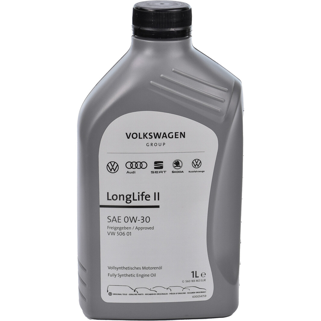 Моторное масло VAG Longlife II 0W-30 1 л на Mercedes R-Class