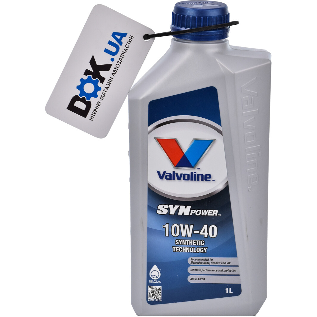 Моторное масло Valvoline SynPower 10W-40 1 л на Toyota Yaris
