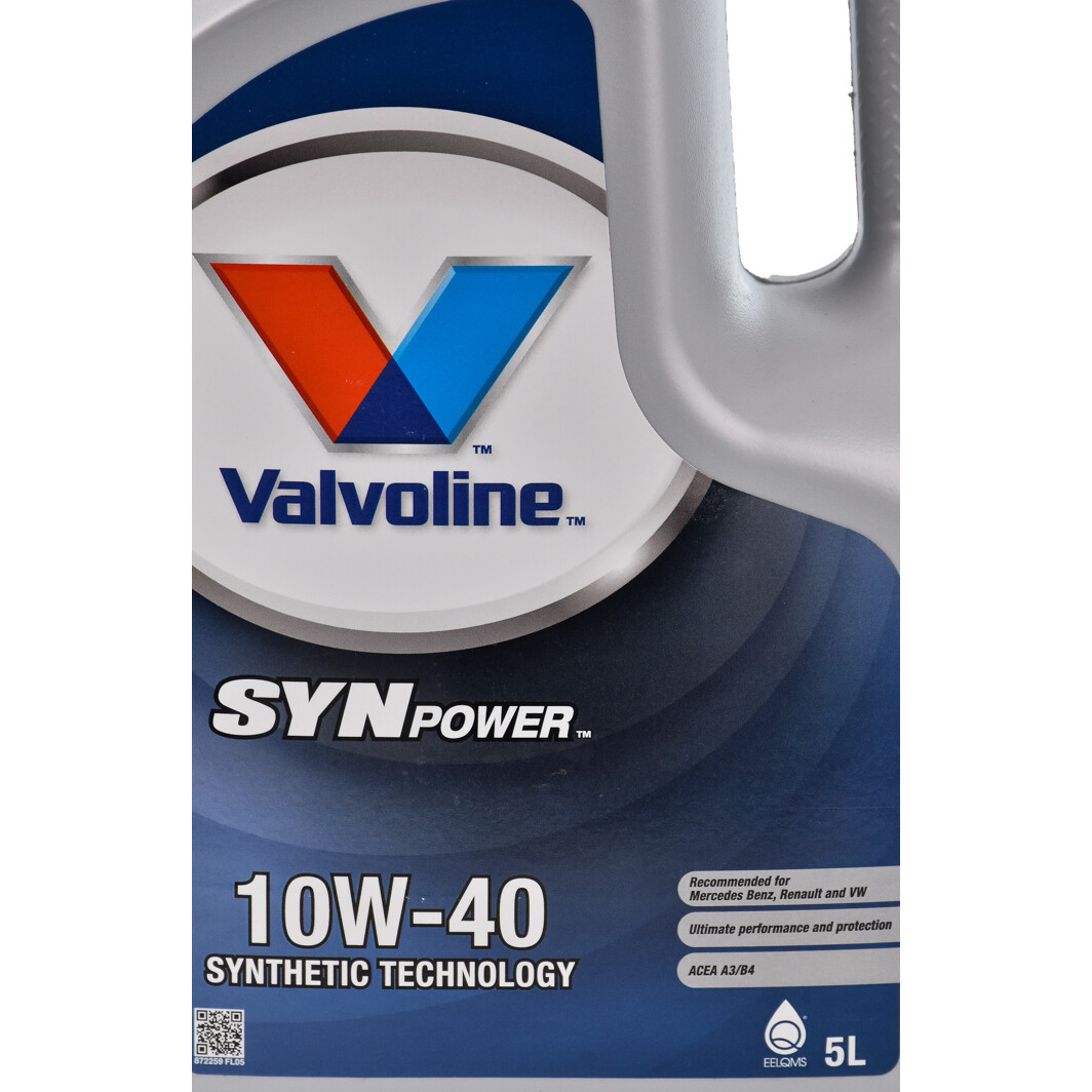 Моторна олива Valvoline SynPower 10W-40 5 л на Chevrolet Evanda