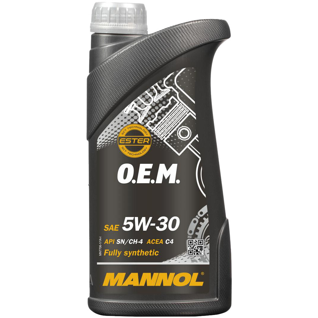 Моторное масло Mannol O.E.M. For Renault Nissan 5W-30 1 л на Toyota Hilux