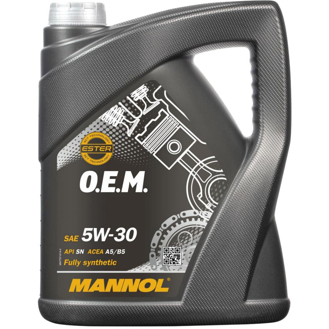 Моторное масло Mannol O.E.M. For Ford Volvo 5W-30 5 л на Renault 21