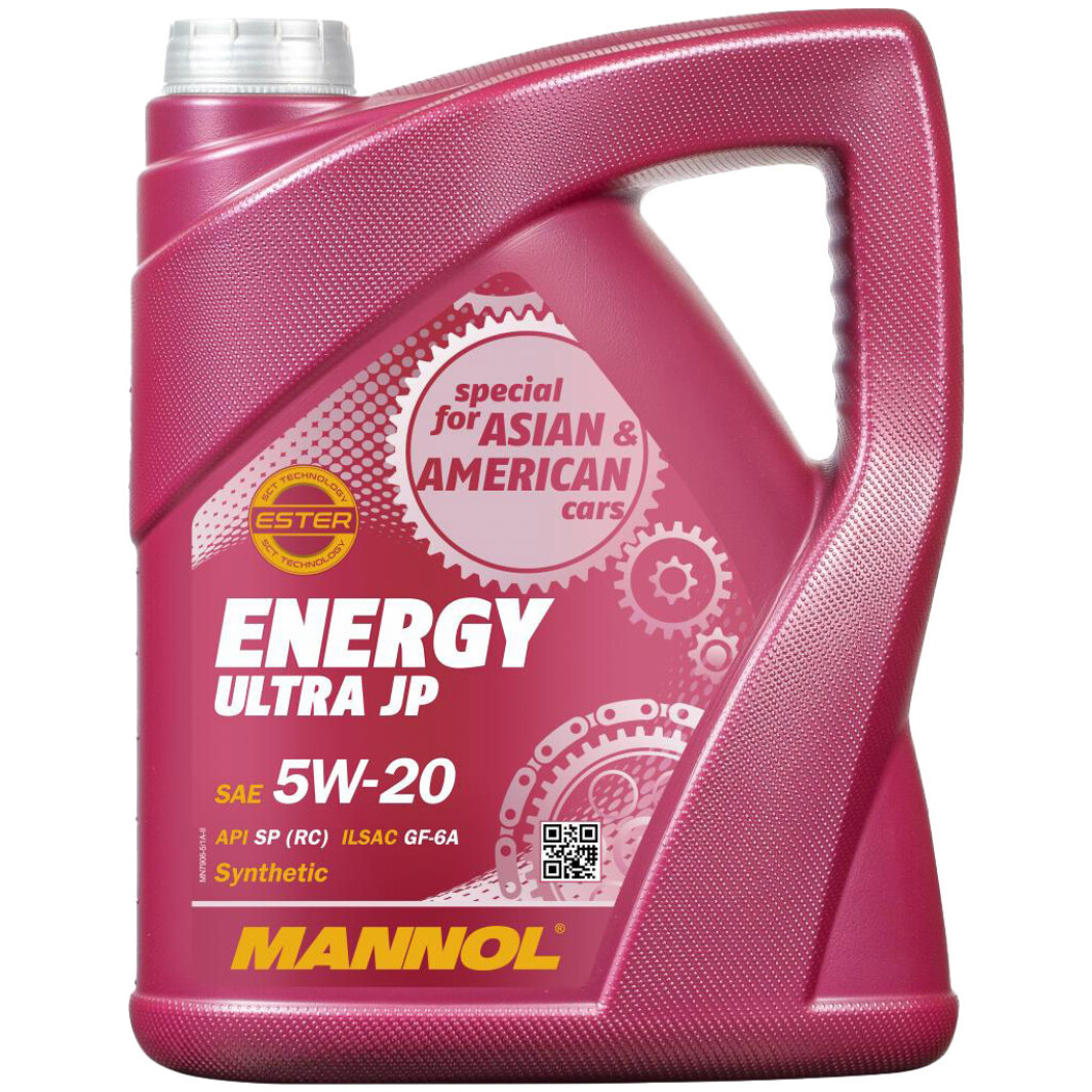 Моторна олива Mannol Energy Ultra JP 5W-20 5 л на Citroen BX