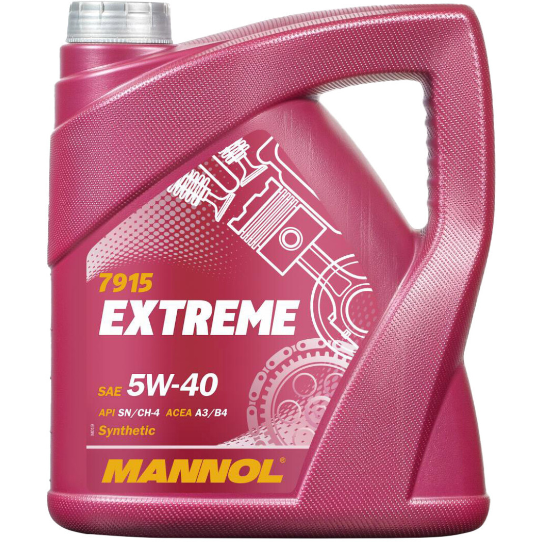 Моторное масло Mannol Extreme 5W-40 3 л на Lancia Musa
