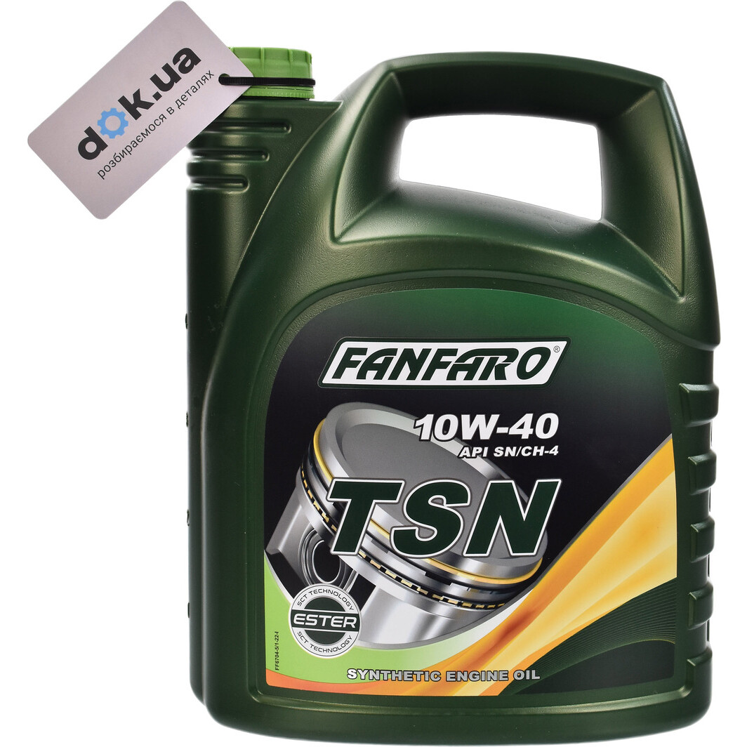 Моторное масло Fanfaro TSN 10W-40 5 л на Hyundai i40