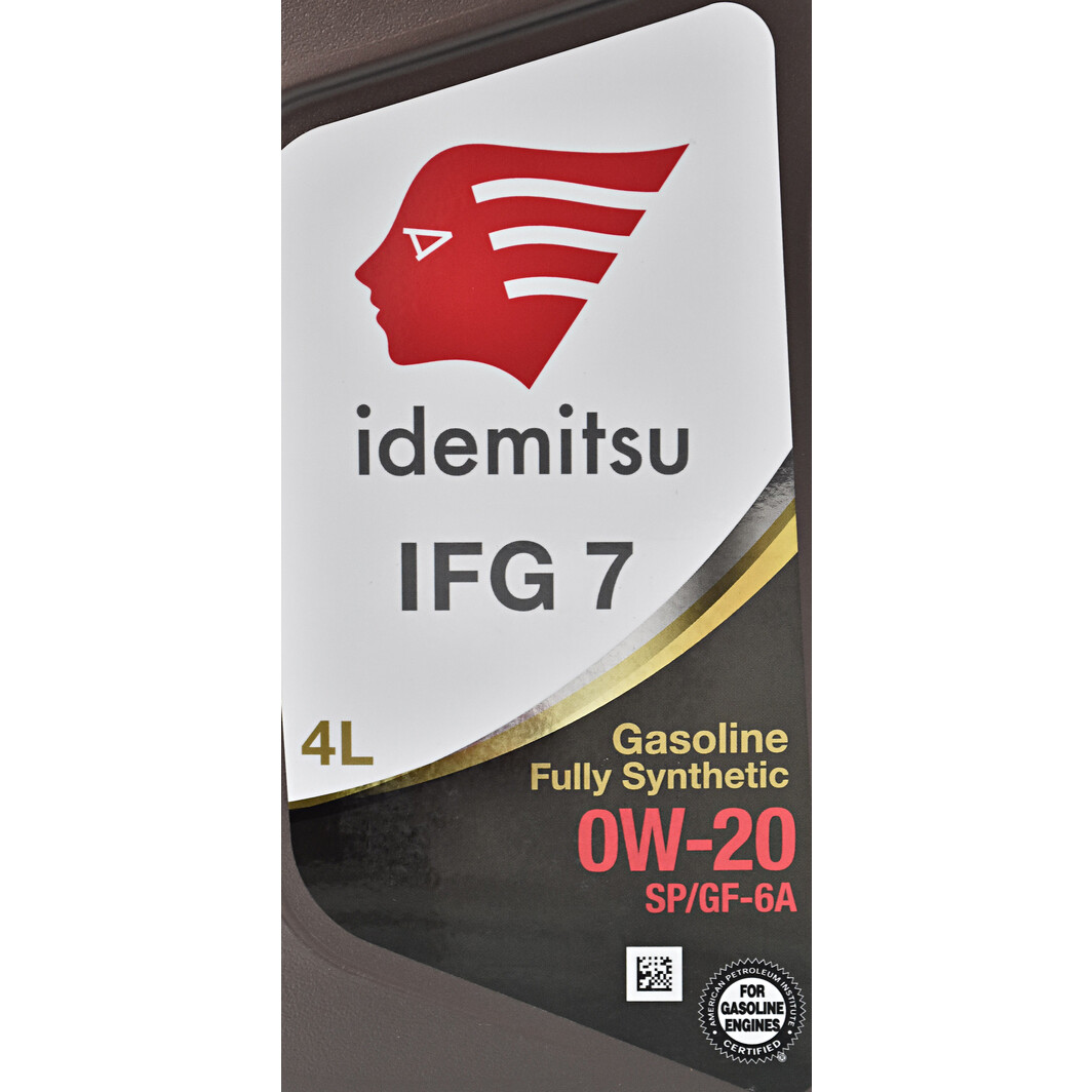 Моторное масло Idemitsu IFG7 0W-20 4 л на Dacia Solenza