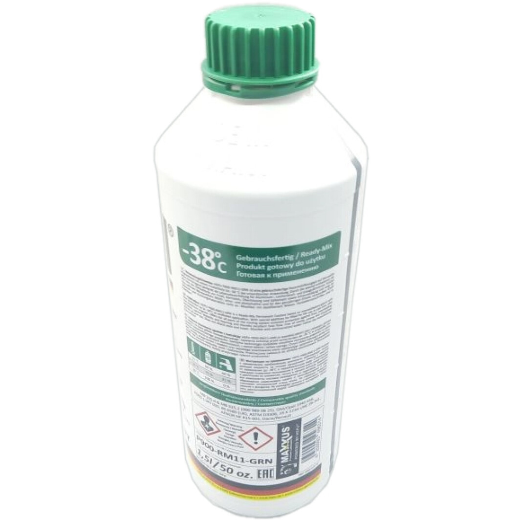 Готовый антифриз Hepu P900-RM11 G11 зеленый -38 °C