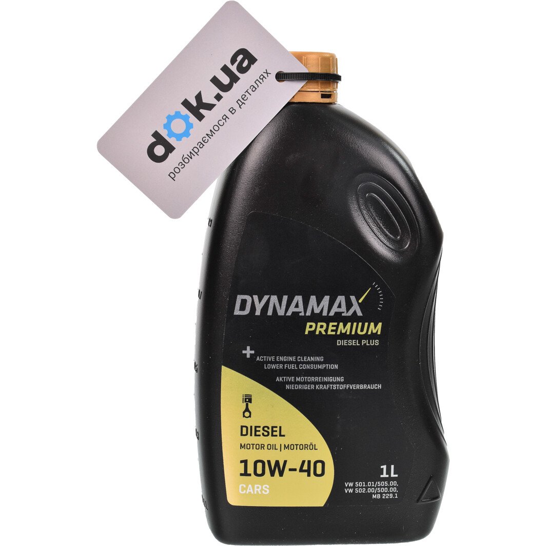 Моторное масло Dynamax Premium Diesel Plus 10W-40 1 л на Volkswagen CC