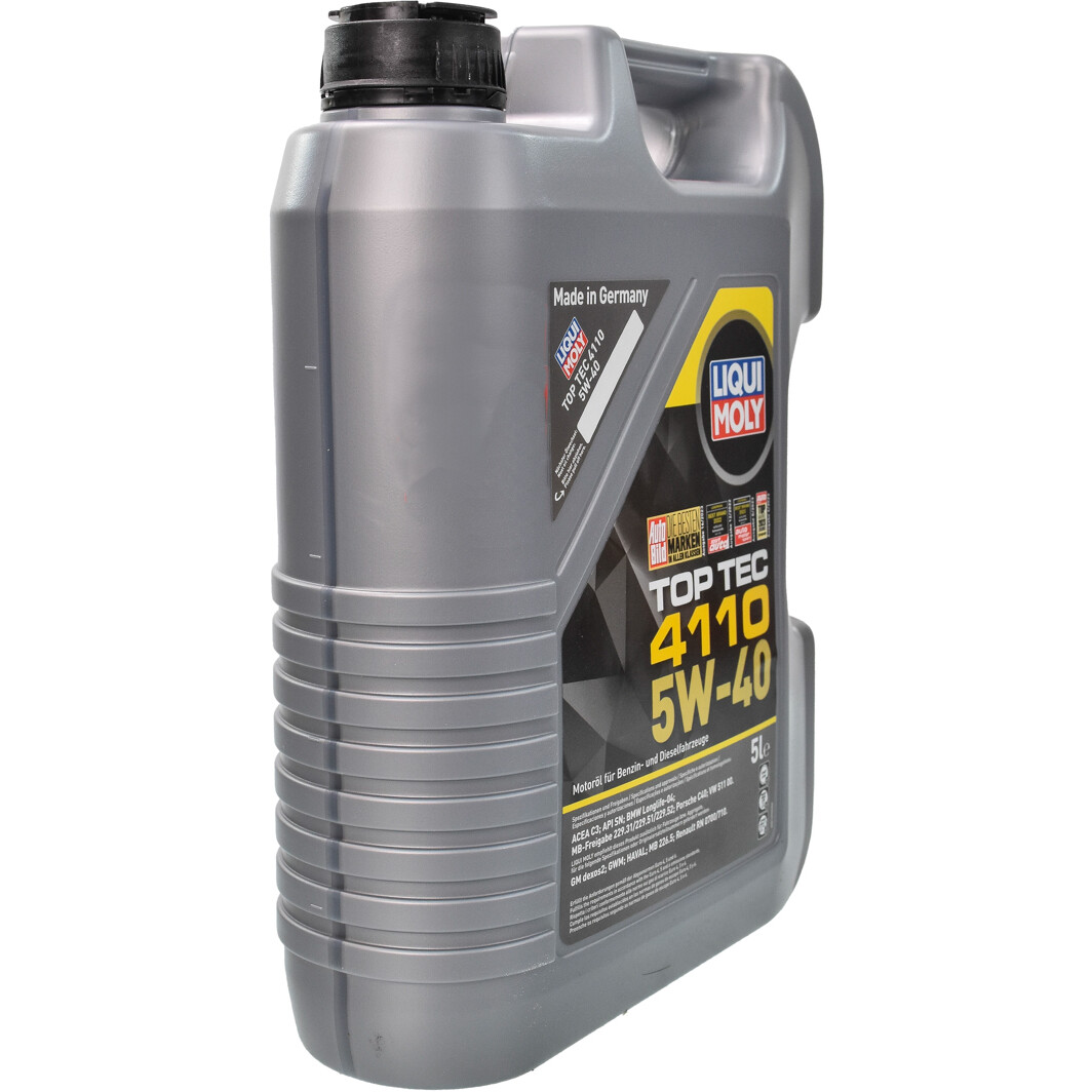 Моторна олива Liqui Moly Top Tec 4110 5W-40 на Opel Calibra