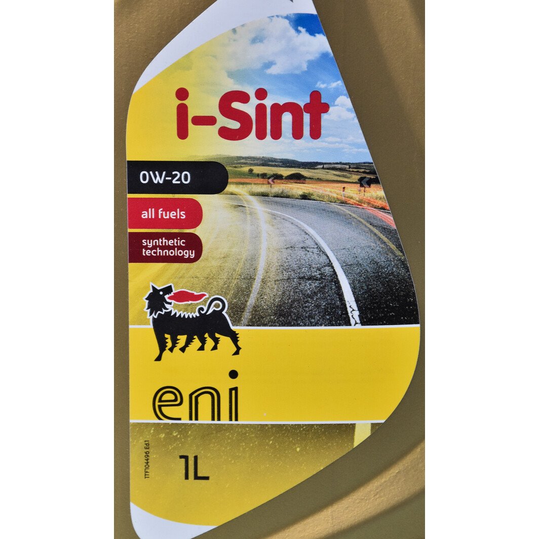 Моторна олива Eni I-Sint 0W-20 1 л на Fiat Siena
