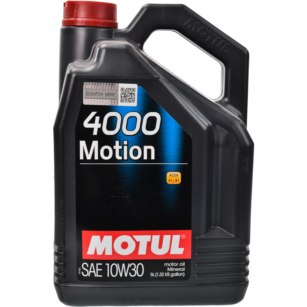 Моторна олива Motul 4000 Motion 10W-30 5 л на SAAB 900