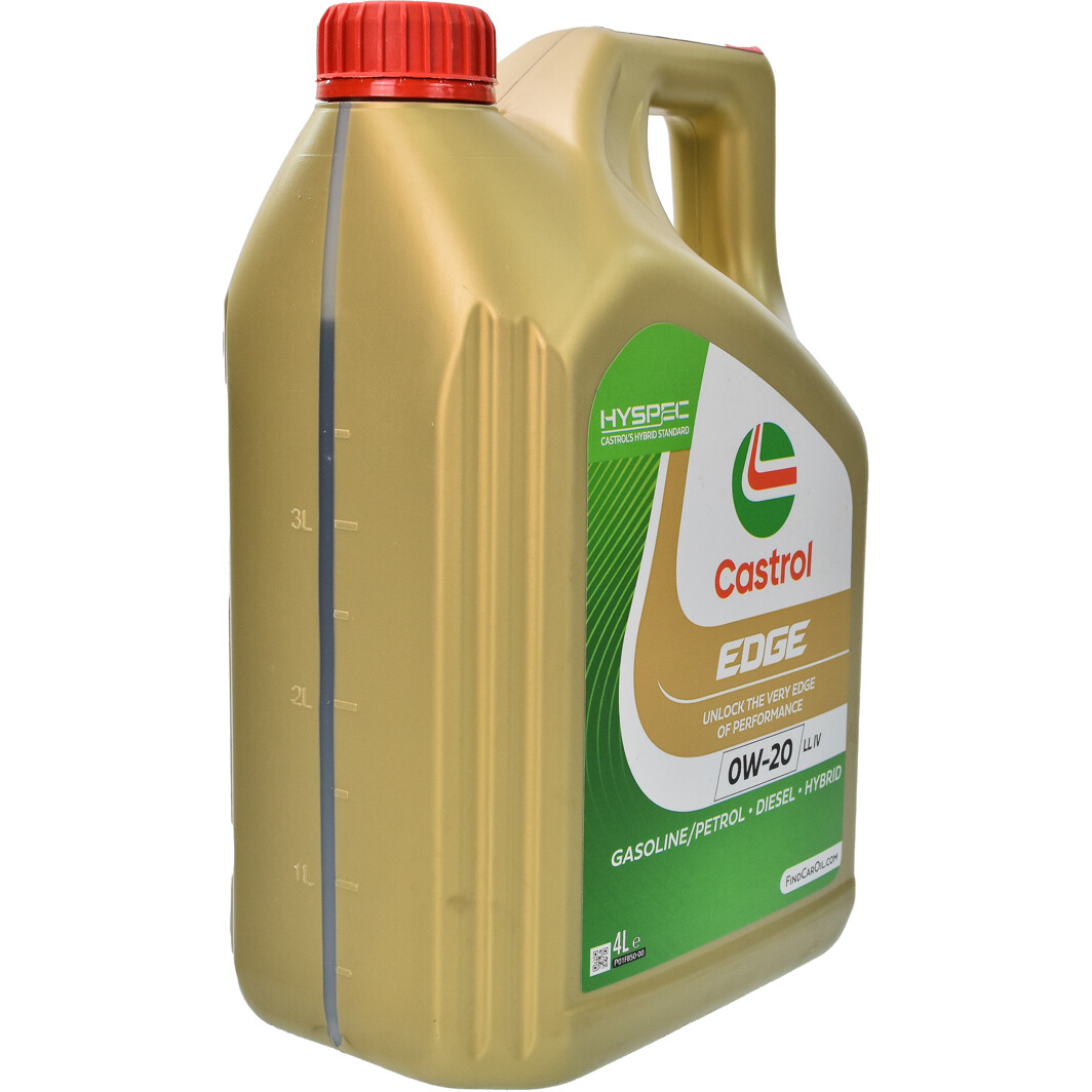 Моторна олива Castrol EDGE LL IV 0W-20 4 л на Audi Allroad