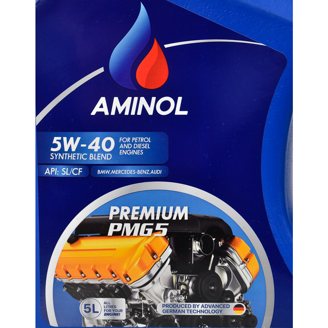 Моторное масло Aminol Premium PMG5 5W-40 5 л на Renault Laguna
