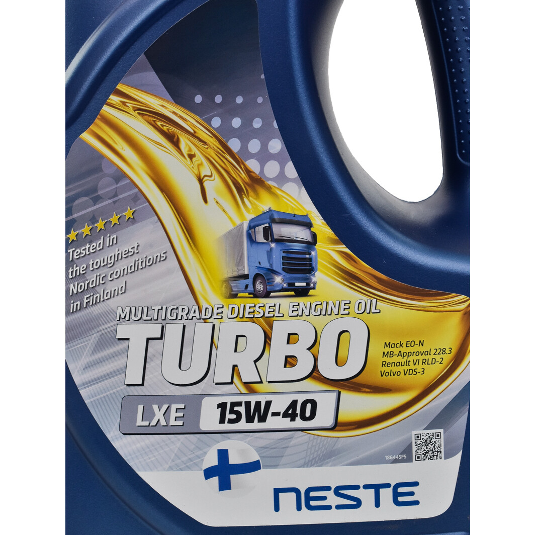 Моторна олива Neste Turbo LXE 15W-40 4 л на Mitsubishi Eclipse