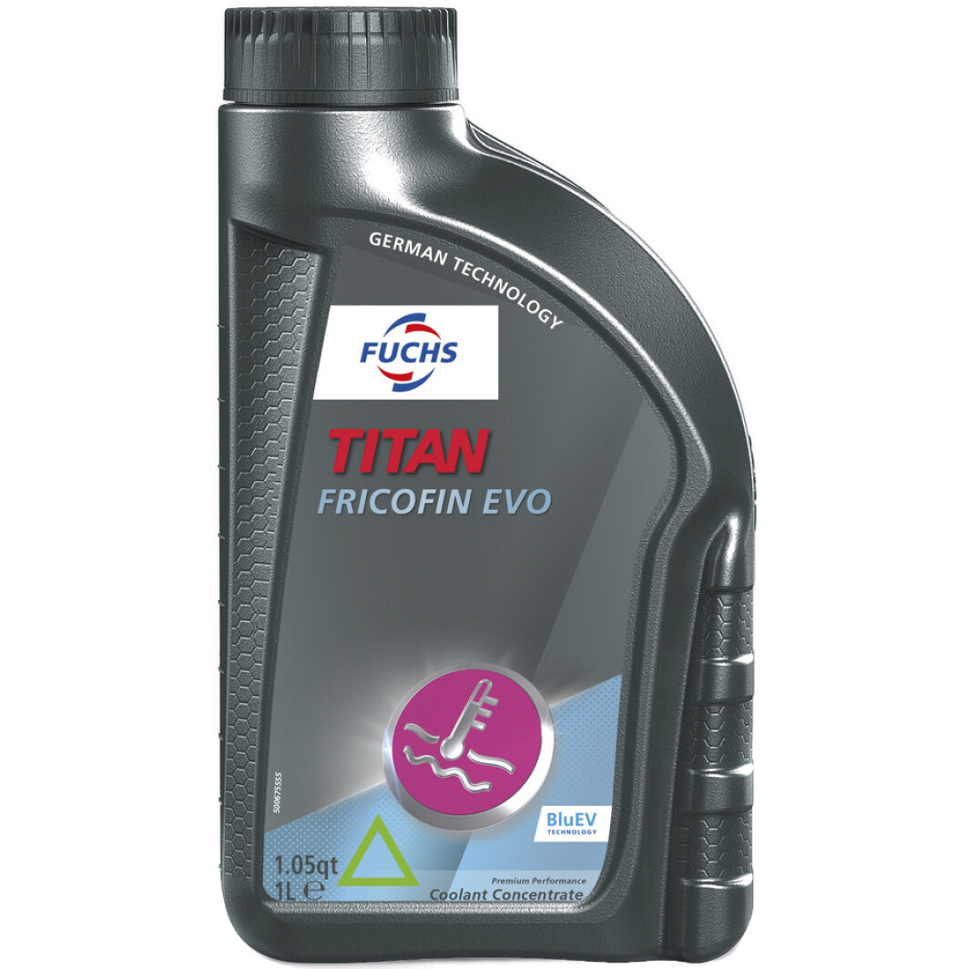 Концентрат антифриза Fuchs Titan Fricofin Evo OAT розовый 1 л