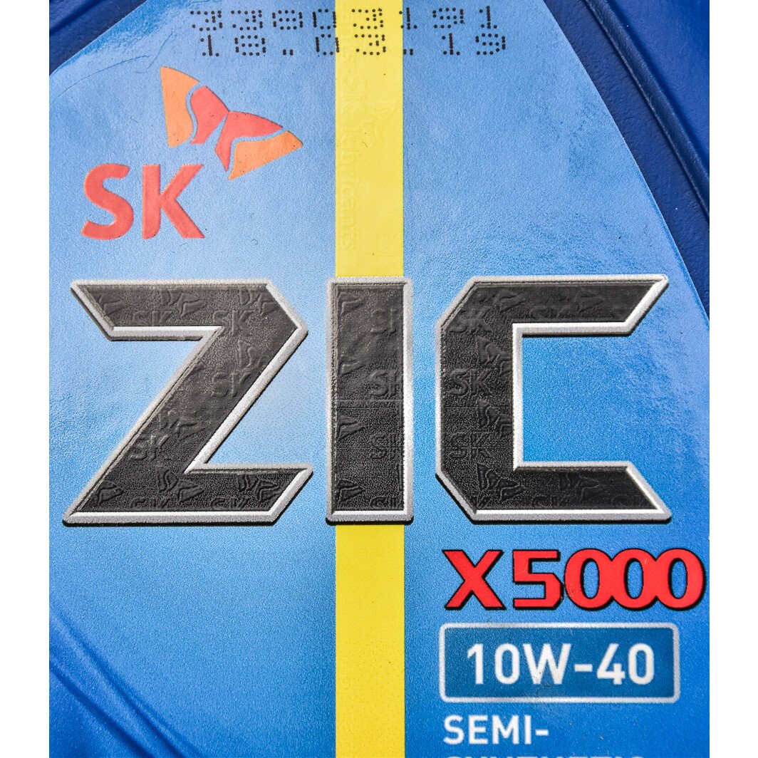 Моторное масло ZIC X5000 10W-40 1 л на Peugeot 605
