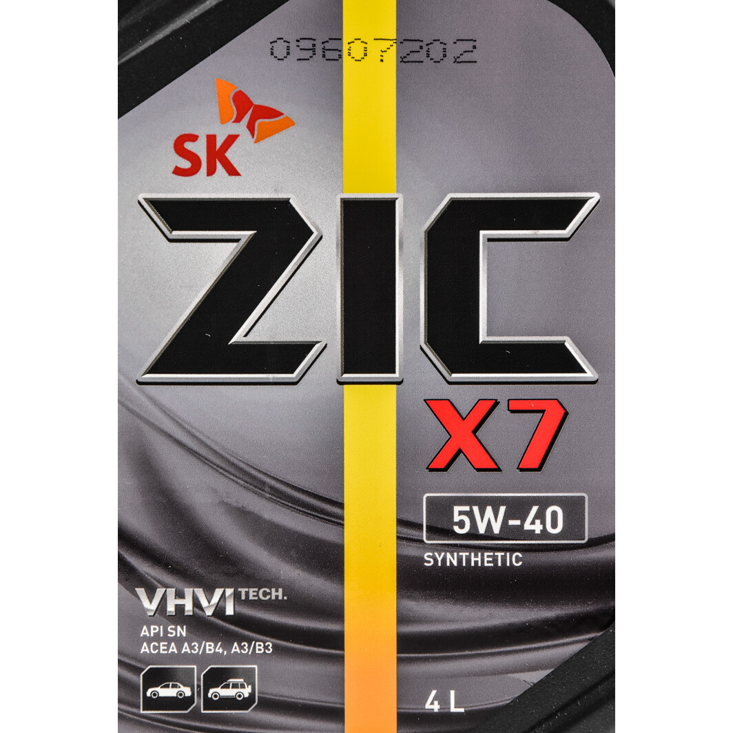 Моторное масло ZIC X7 5W-40 4 л на Lexus RC
