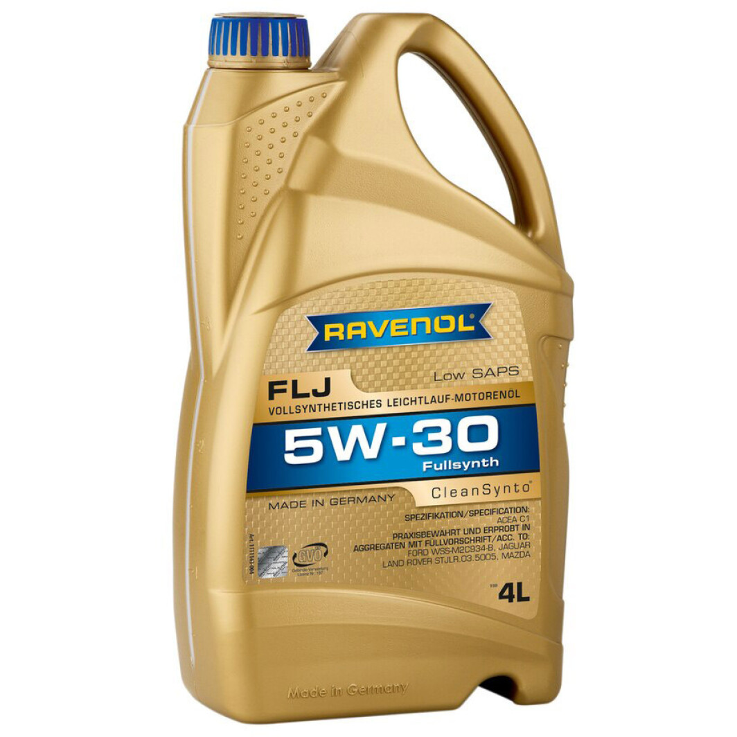 Моторное масло Ravenol FLJ 5W-30 4 л на Kia Picanto