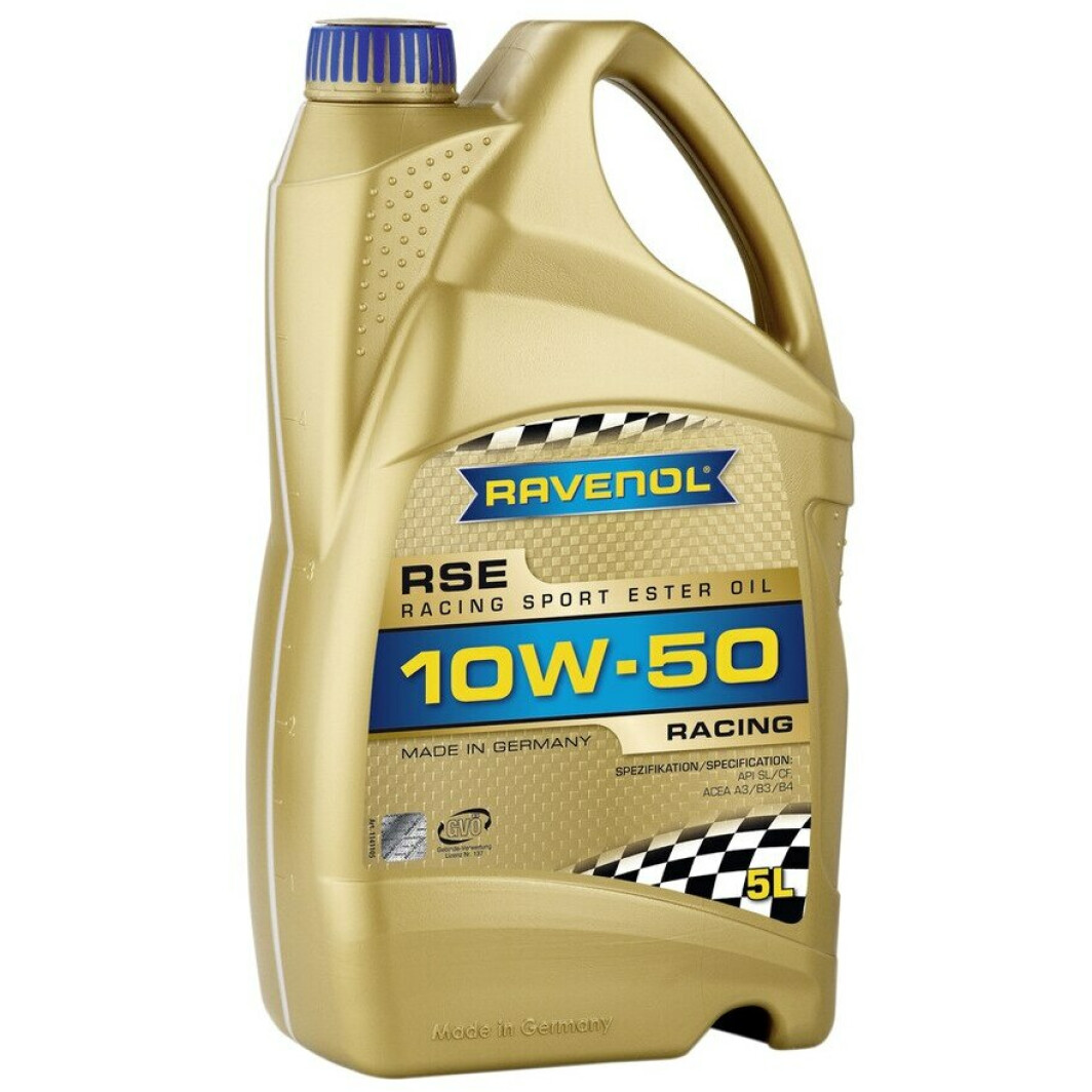 Моторна олива Ravenol RSE 10W-50 5 л на Mazda 6