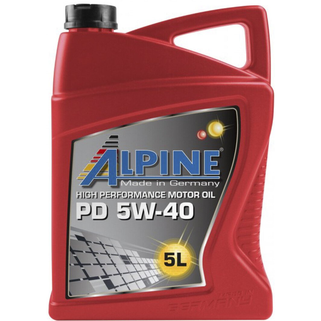 Моторное масло Alpine PD 5W-40 5 л на Fiat Idea