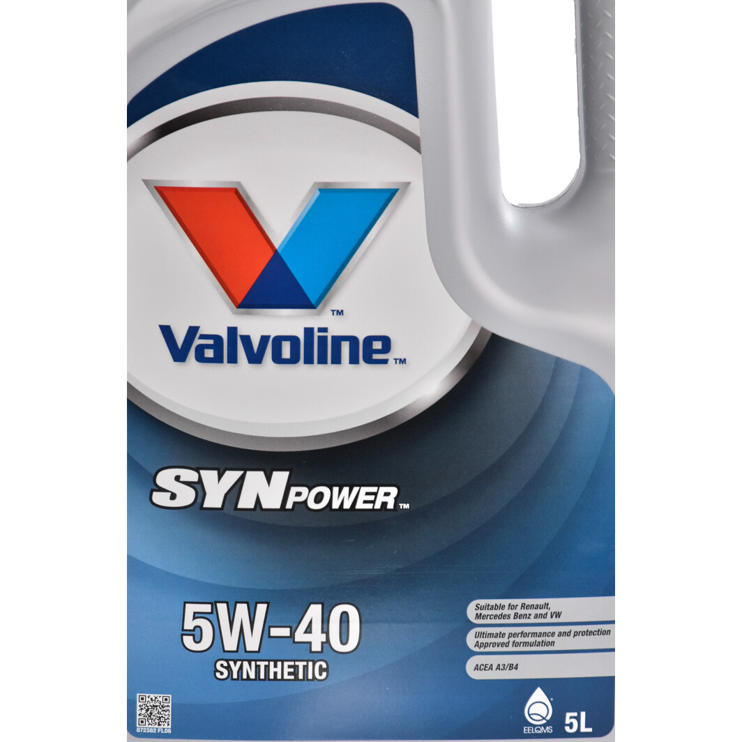 Моторна олива Valvoline SynPower 5W-40 5 л на Volvo XC70
