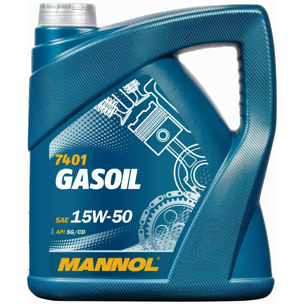 Моторное масло Mannol Gasoil 15W-50 4 л на Seat Malaga