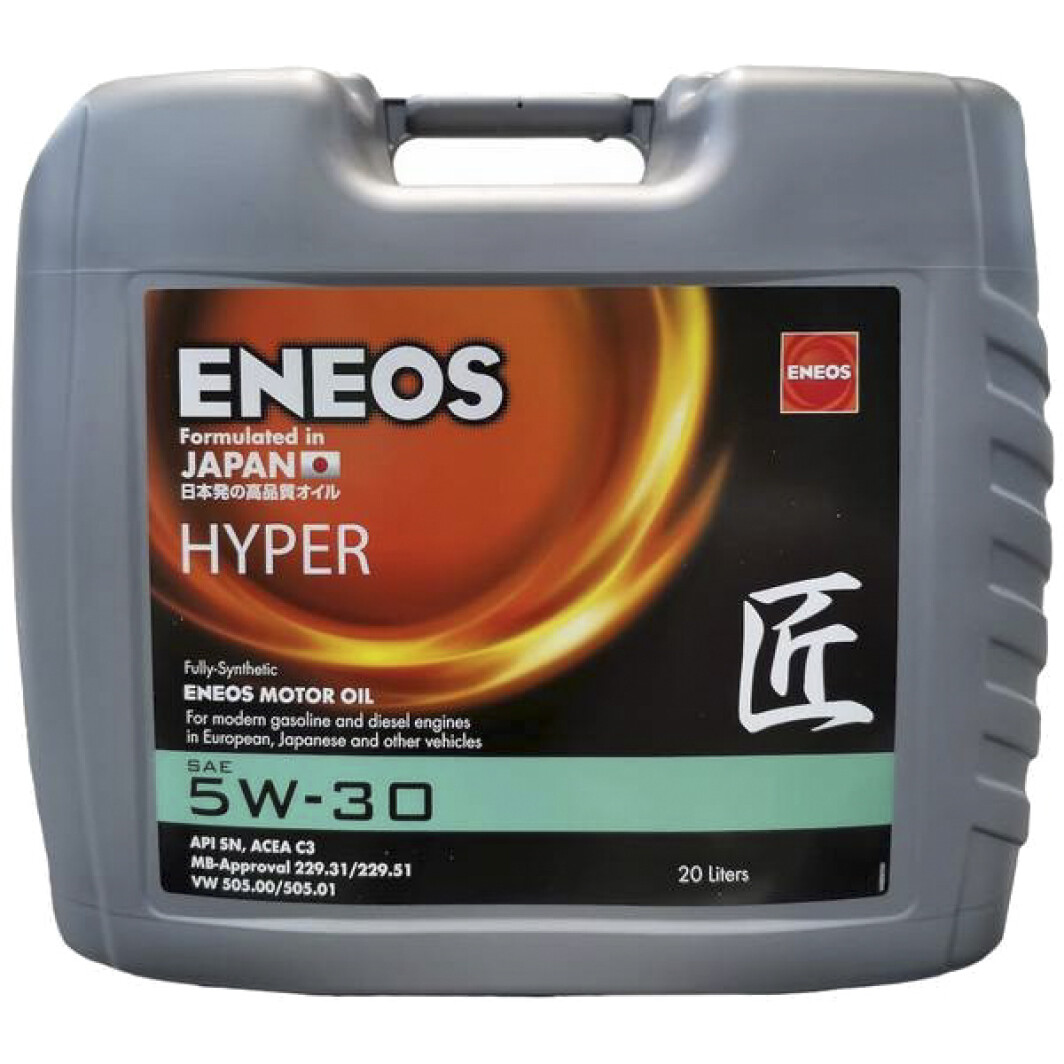 Моторное масло Eneos Hyper 5W-30 20 л на Renault Megane