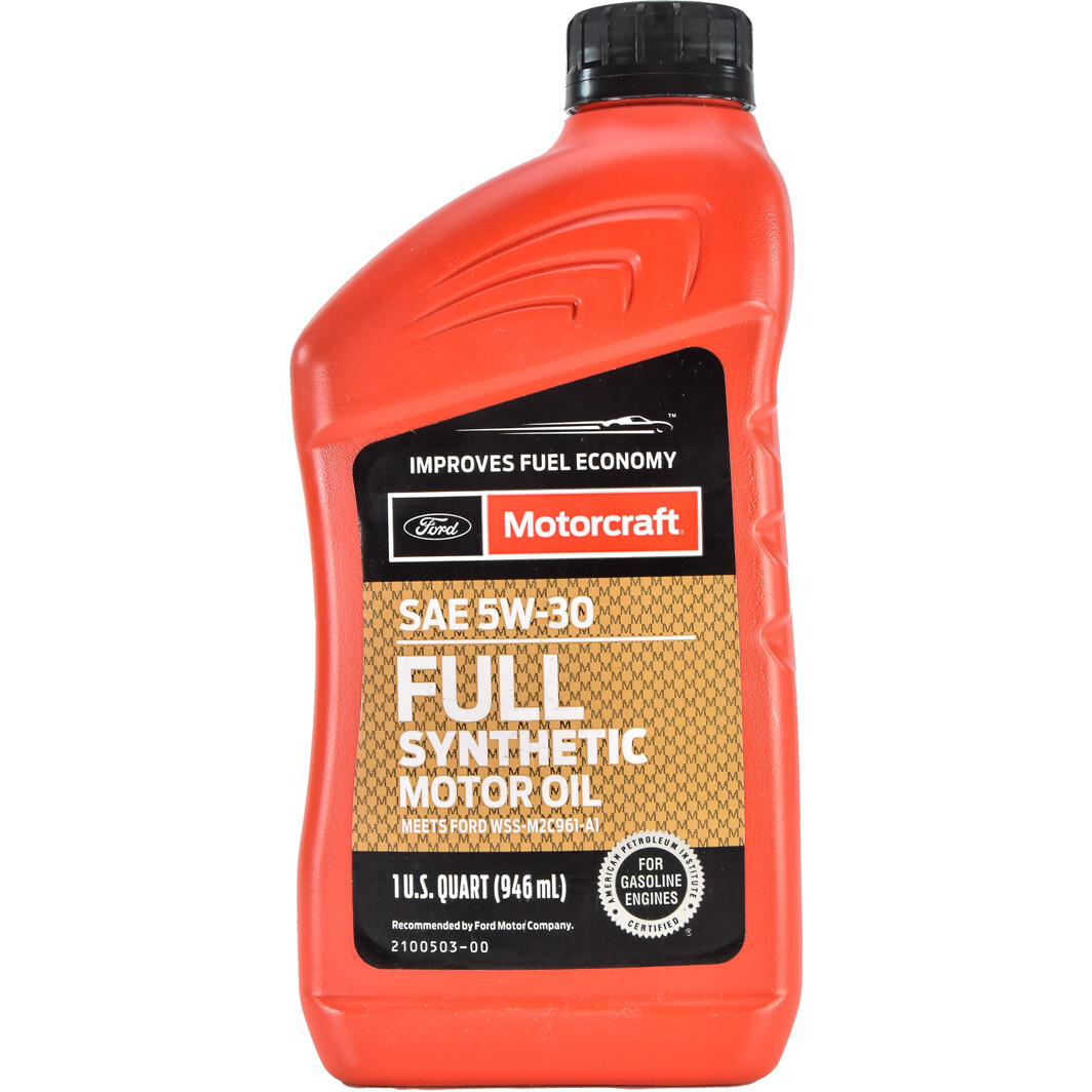 Моторное масло Ford Motorcraft Full Synthetic 5W-30 на Jeep Grand Cherokee