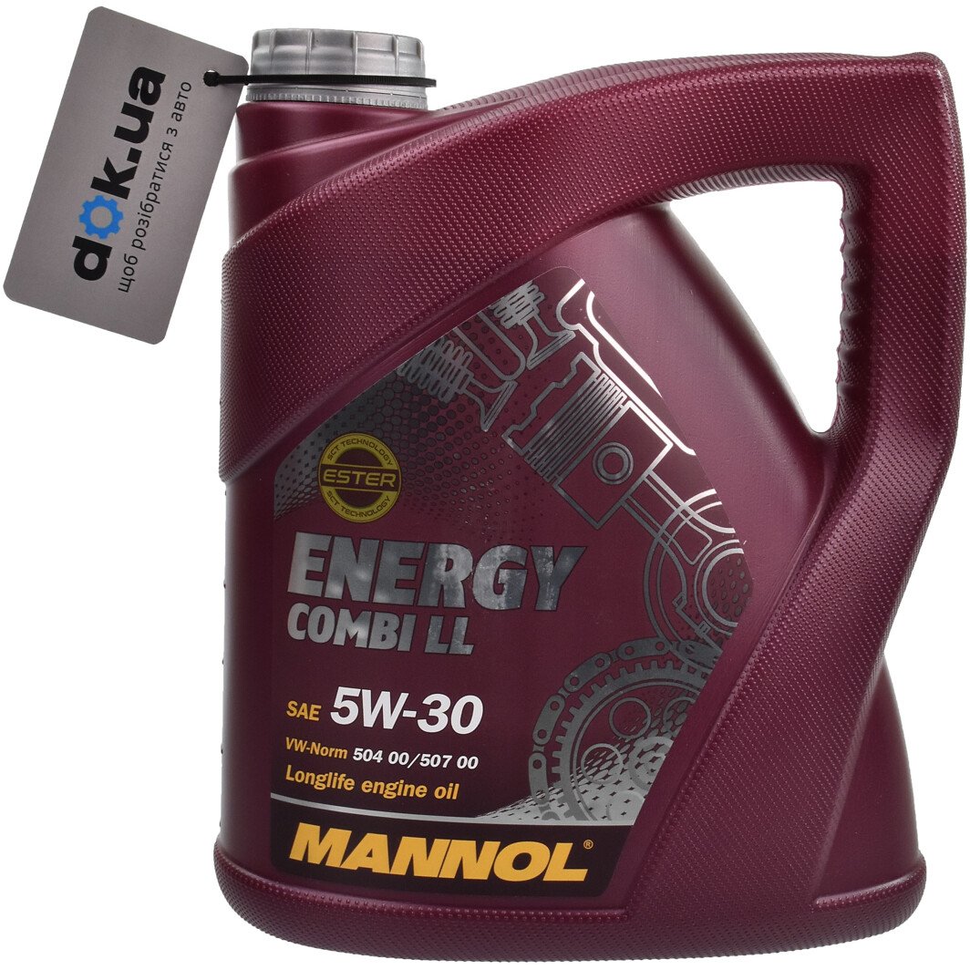 Моторное масло Mannol Energy Combi LL 5W-30 4 л на Mitsubishi L200