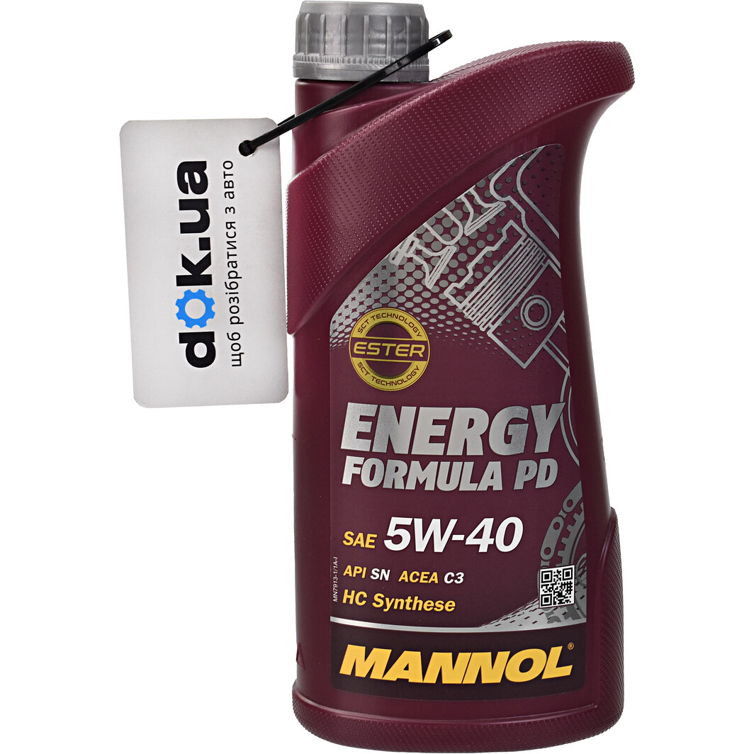 Моторное масло Mannol Energy Formula PD 5W-40 1 л на Toyota Alphard