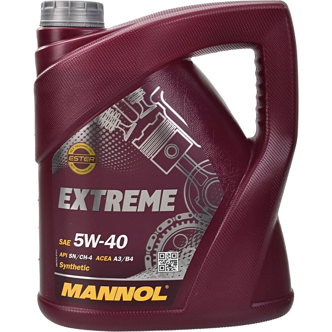Моторна олива Mannol Extreme 5W-40 4 л на Chevrolet Lacetti