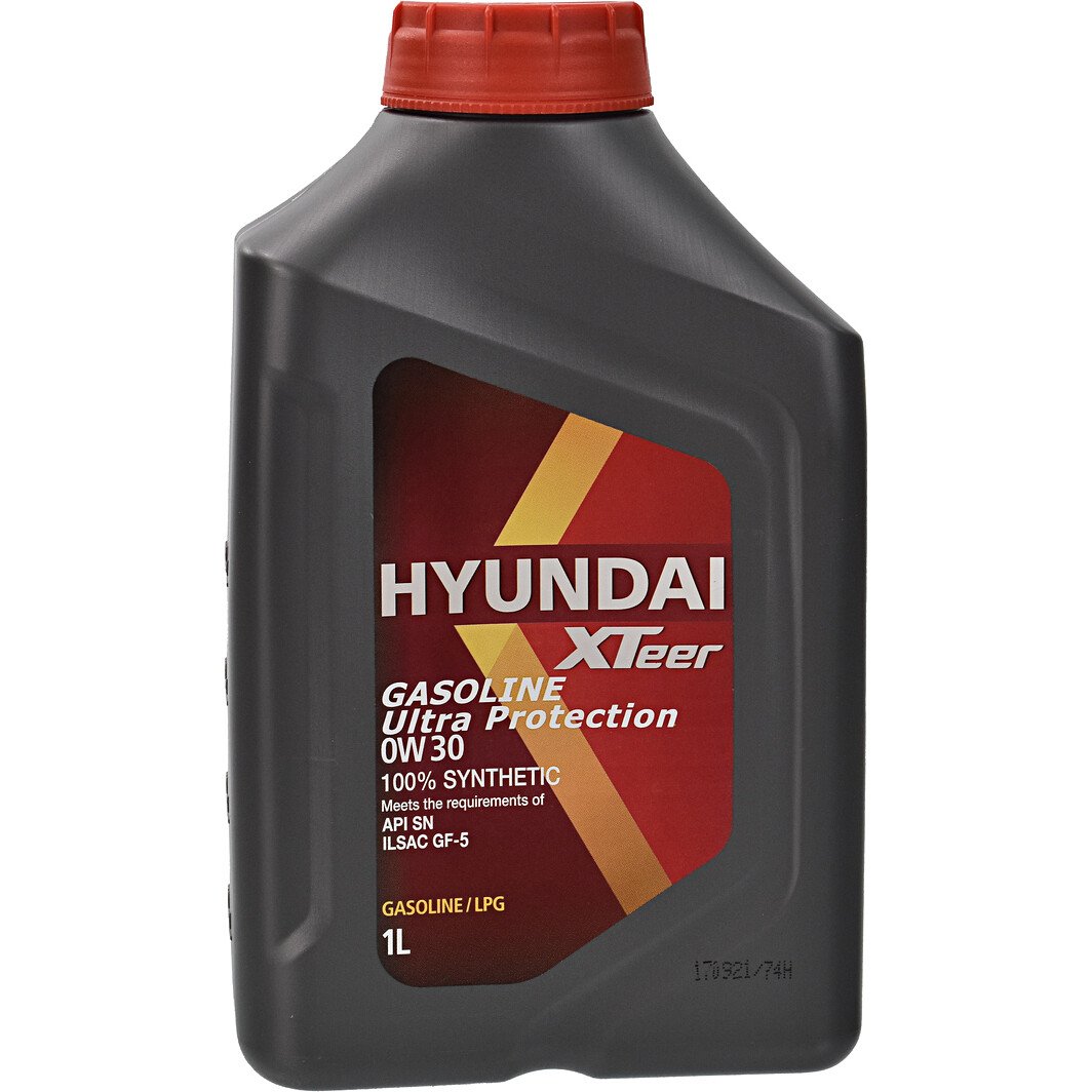 Моторна олива Hyundai XTeer Gasoline Ultra Protection 0W-30 на Mazda Premacy