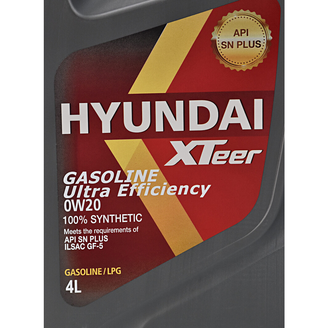 Моторна олива Hyundai XTeer Gasoline Ultra Efficiency 0W-20 4 л на Dodge Journey