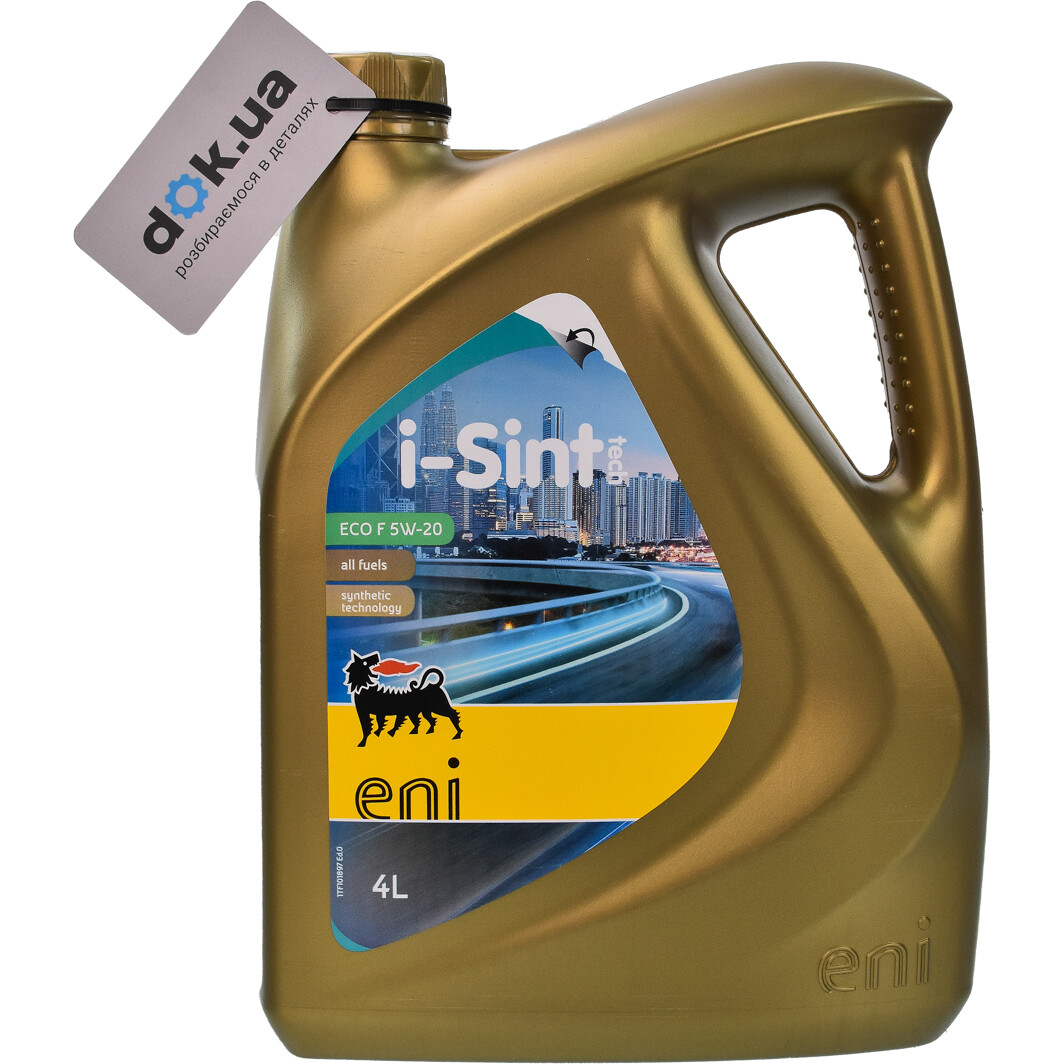 Моторное масло Eni I-Sint Tech Eco F 5W-20 4 л на Chevrolet Zafira