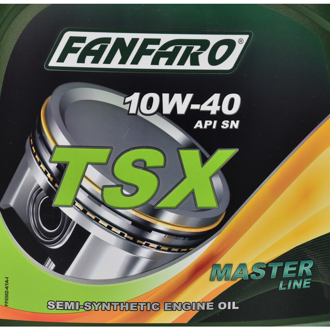 Моторное масло Fanfaro TSX 10W-40 4 л на Hyundai Tiburon