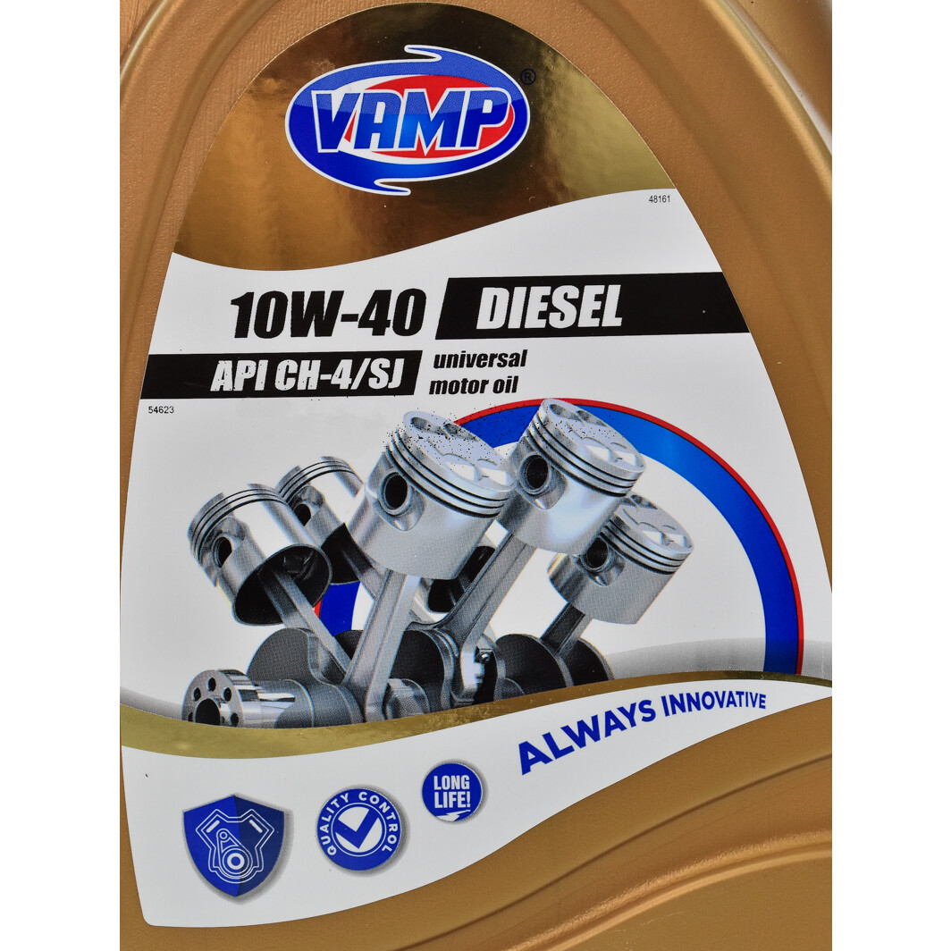 Моторное масло VAMP Diesel 10W-40 5 л на Audi Q3