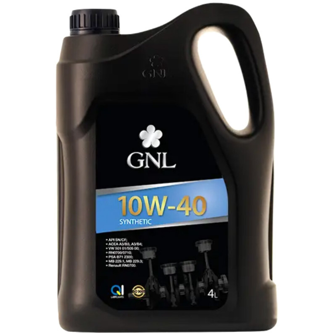 Моторное масло GNL Synthetic 10W-40 4 л на Nissan Vanette